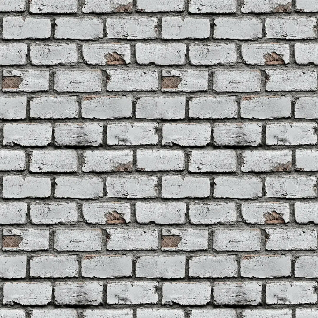 Urban Loft Whitewashed Brick - WallCreatives