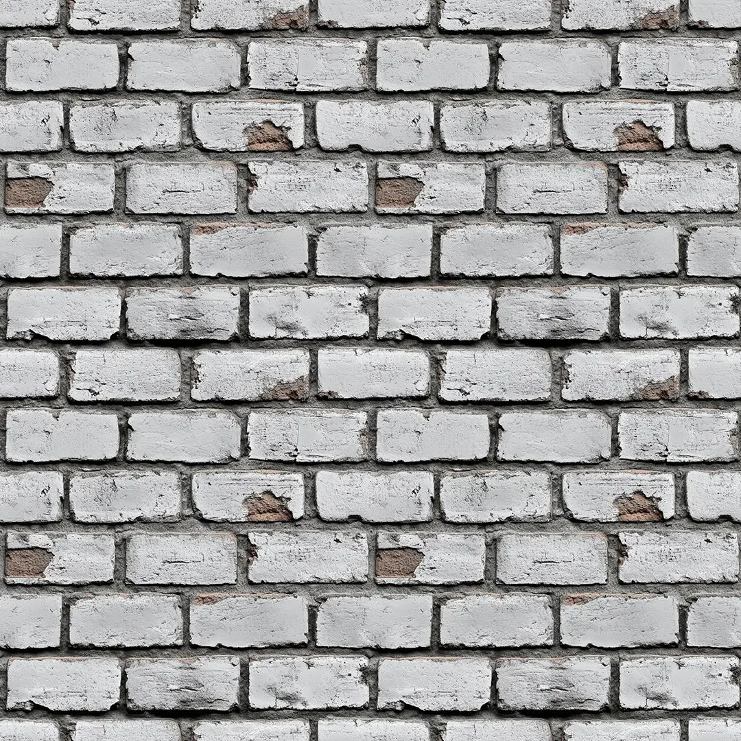 Urban Loft Whitewashed Brick - WallCreatives