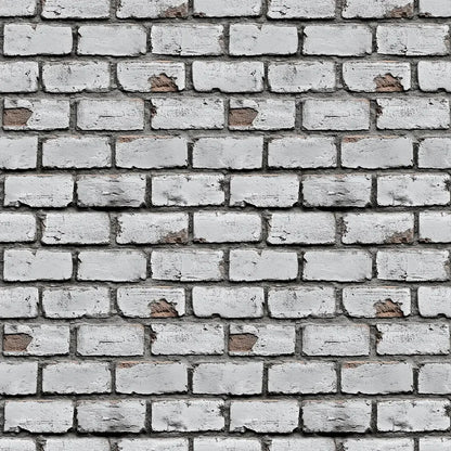 Urban Loft Whitewashed Brick - WallCreatives