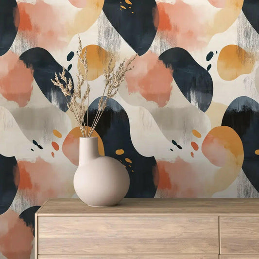 Sedona Dreams Abstract Mural - WallCreatives
