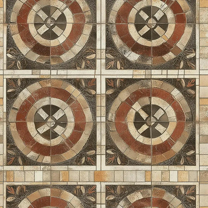 Siena Earthstone Medallion - WallCreatives