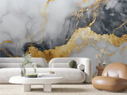 Celestial Gold Fracture - WallCreatives
