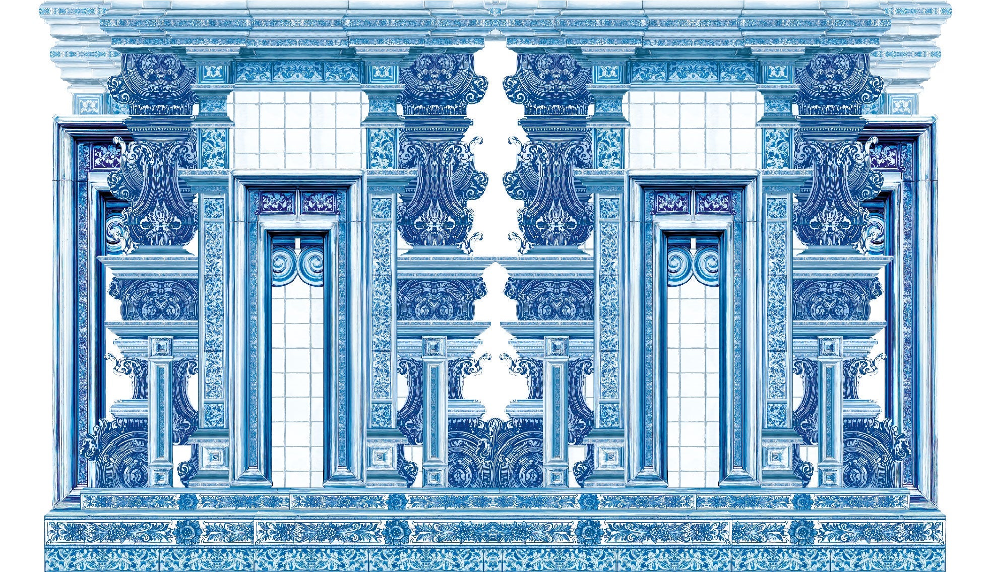 Tapet Ornamental Cathedral WallCreatives