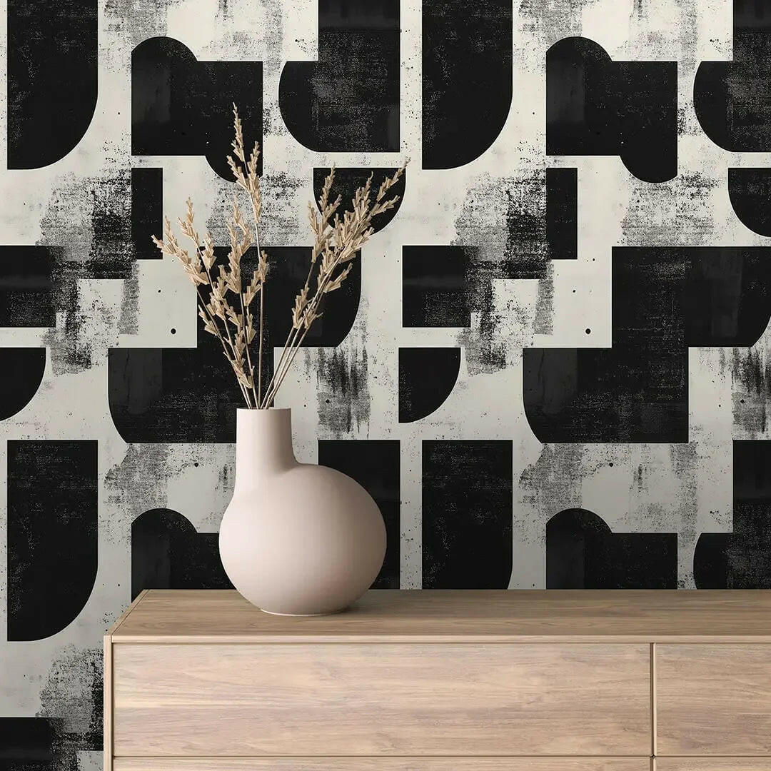 metropolis block print - wallcreatives