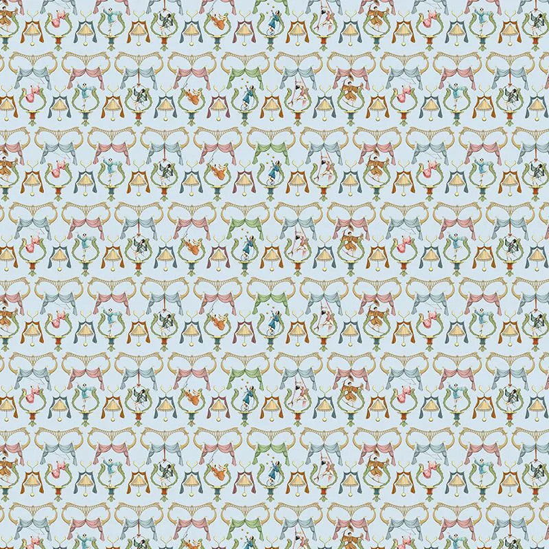 Pagliacci (light blue) Wallpaper Vladila