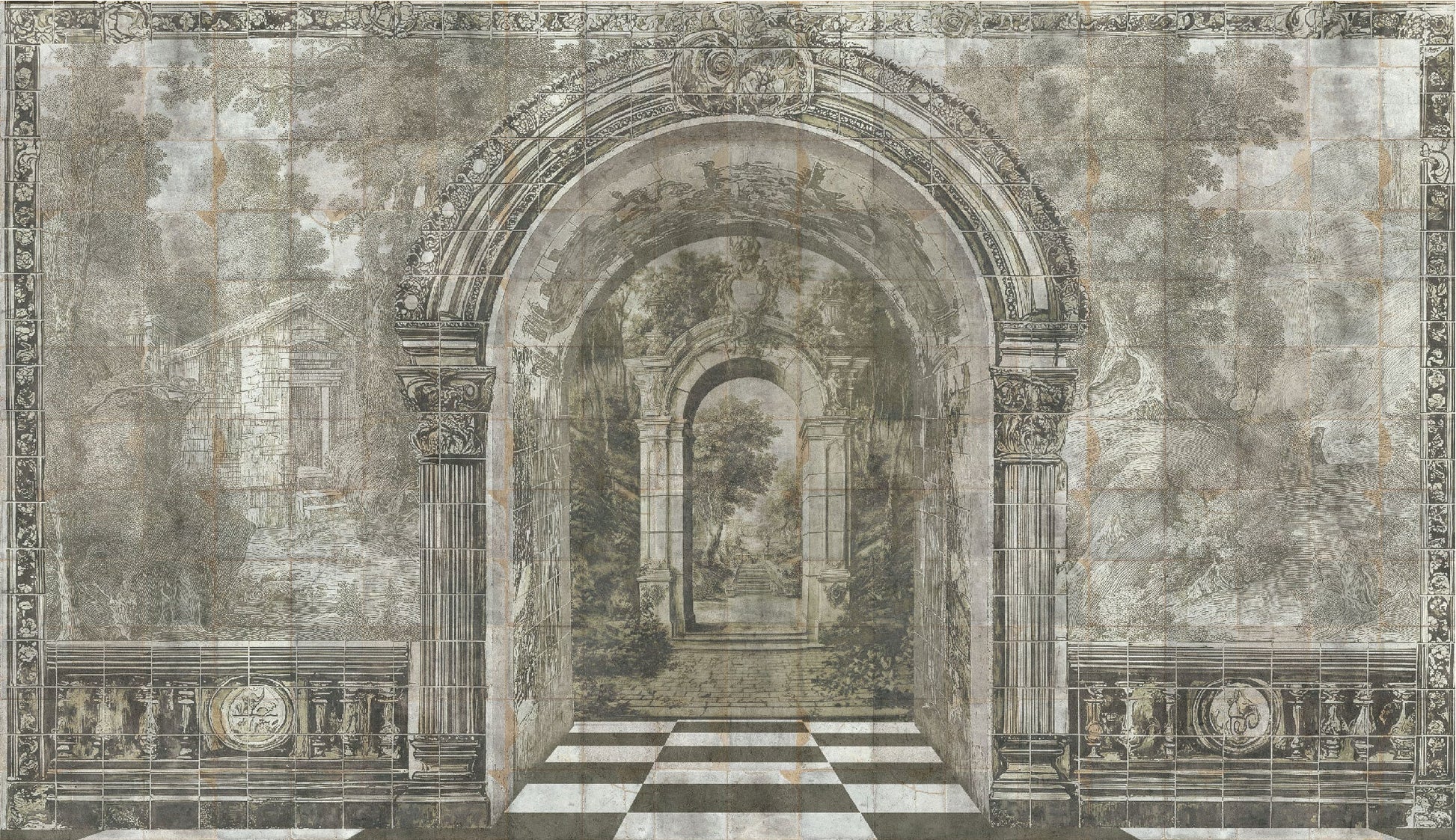 Tapet Imperial Passage cream WallCreatives