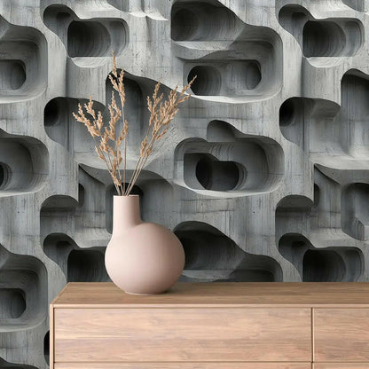 Sculpted Concrete Labyrinth - WallCreatives