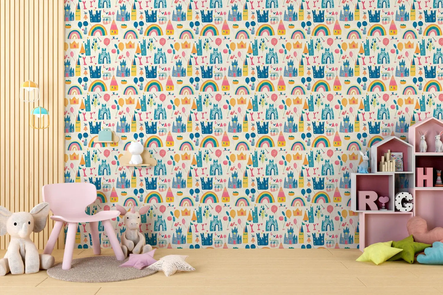 Playful Kingdom of Dreams WallCreatives