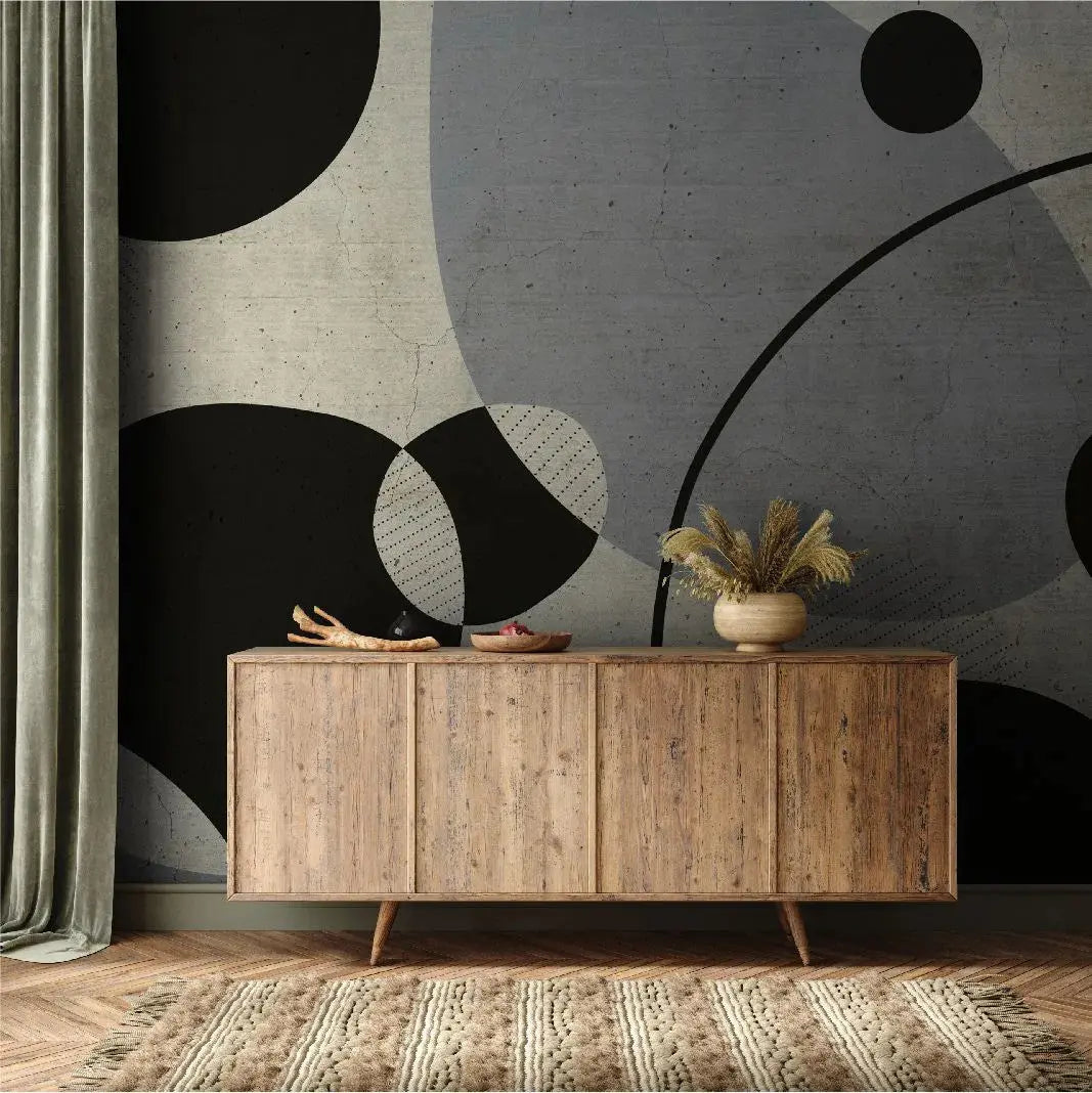 River Flow Deco Wallpaper Vladila