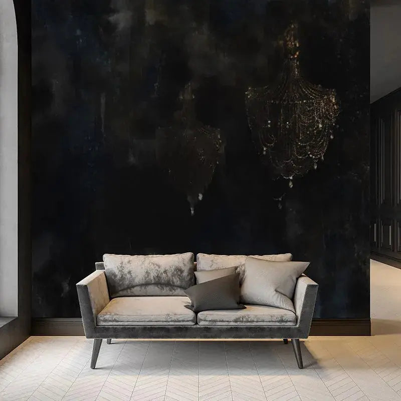Chandelier Gold Wallpaper Vladila