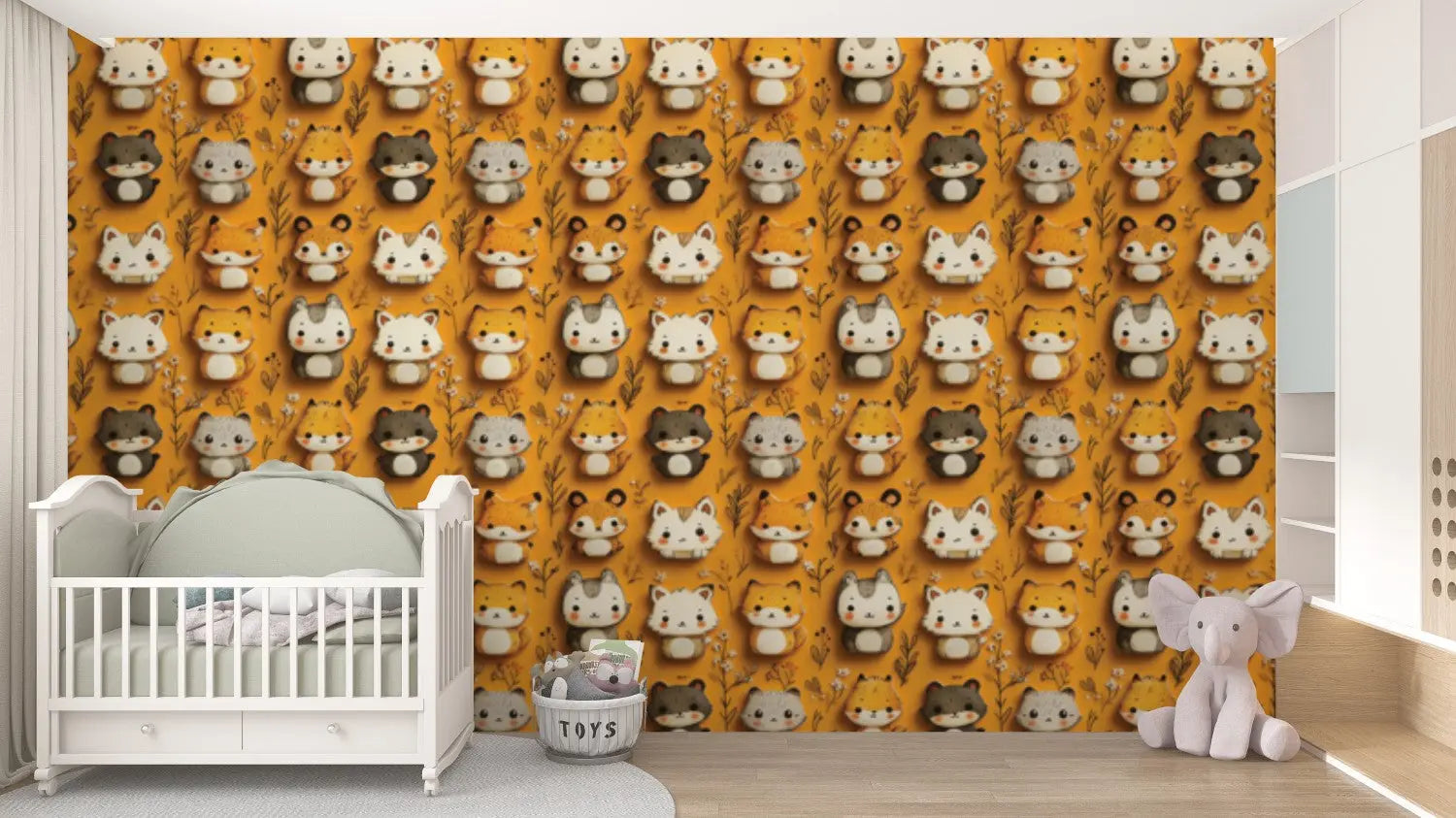 Whimsical Woodland Friends Parade WallCreatives