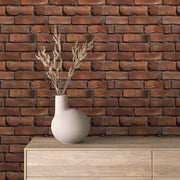 Heritage Factory Brick Wall - WallCreatives