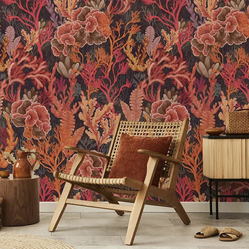 Corallium Cuvier red Wallpaper Vladila