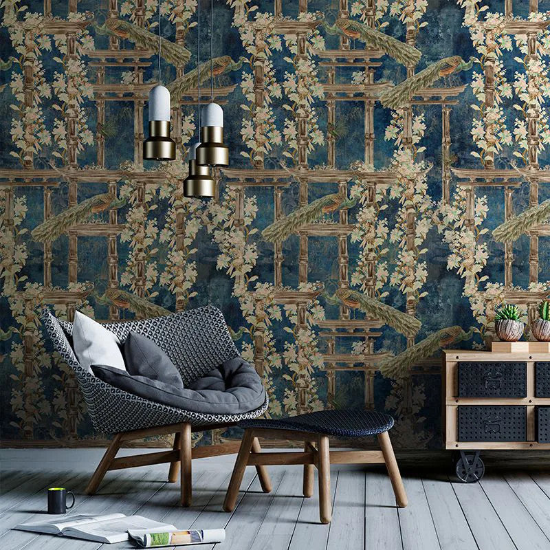 Torri dark blue Wallpaper Vladila