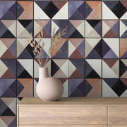 Terra Firma Kaleidoscope Mural - WallCreatives