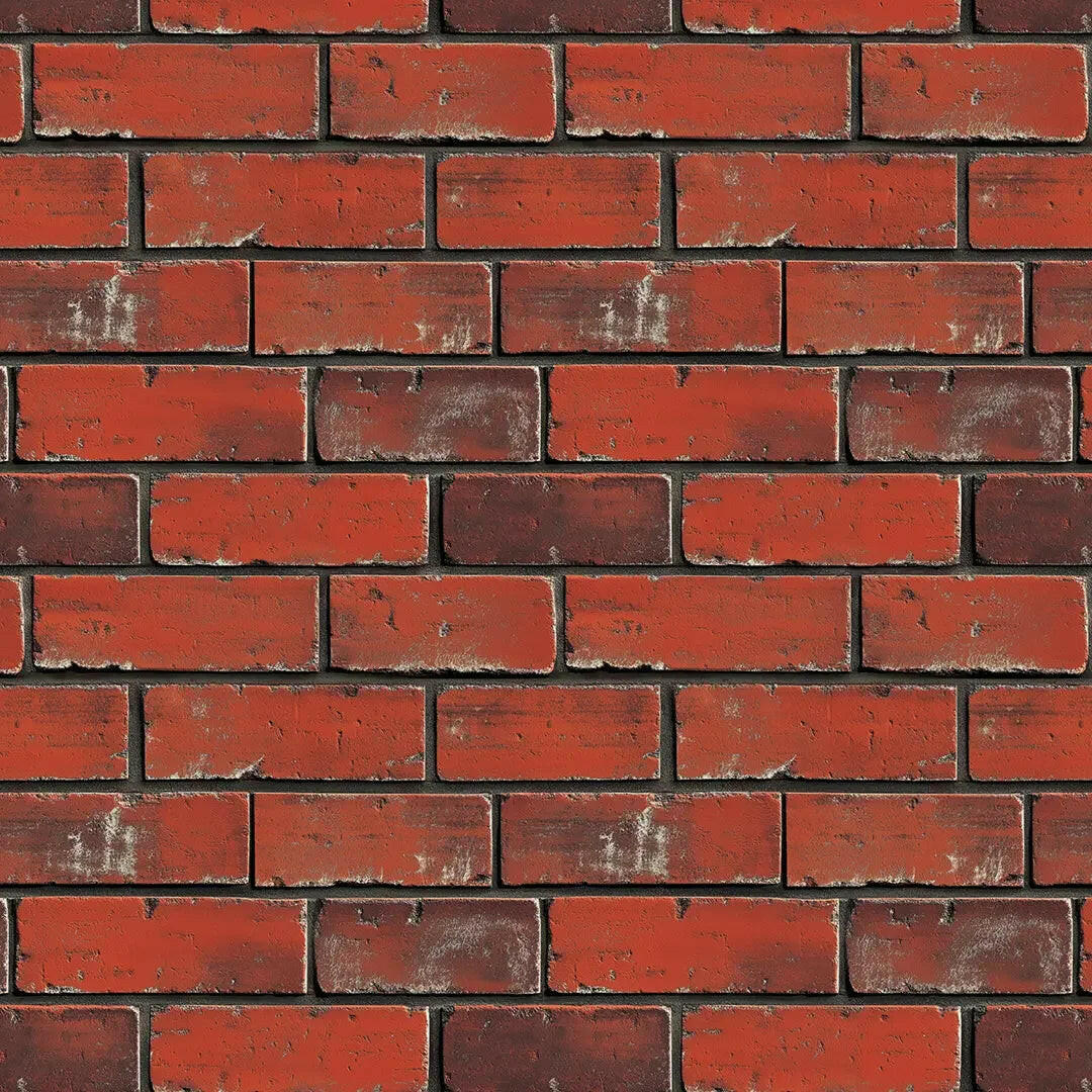 Heritage Red Brickwork Wallpaper - WallCreatives