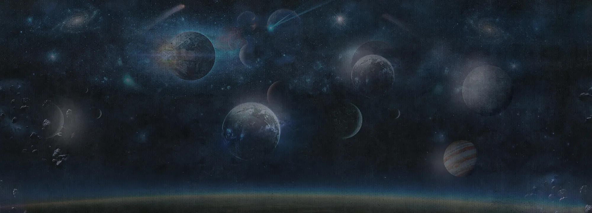 Blue Universe Wallpaper Vladila