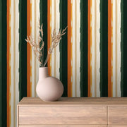 Artisan Grove Stripe Wallpaper - WallCreatives