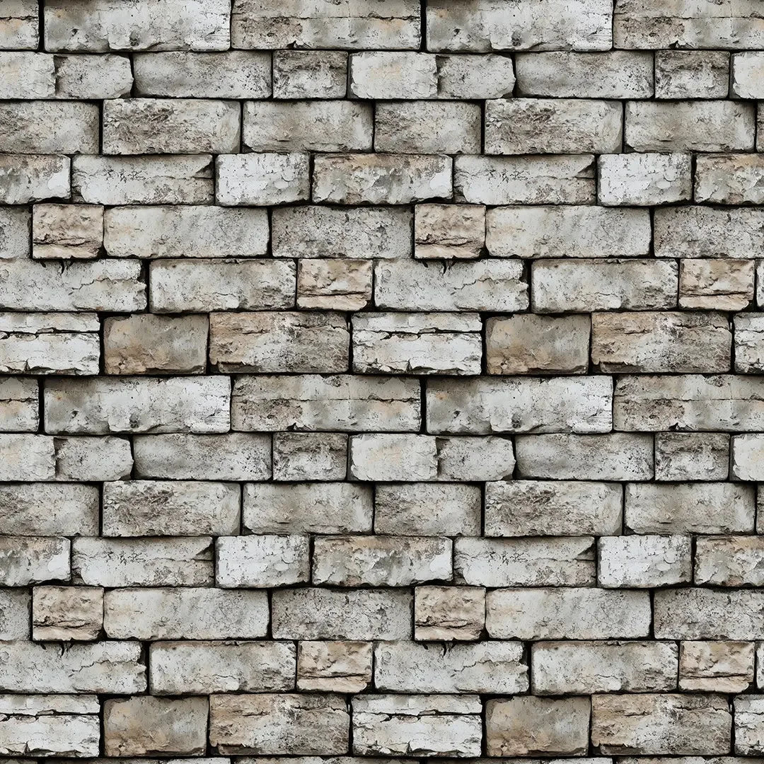Aged Urban Loft Brick Wall - WallCreatives