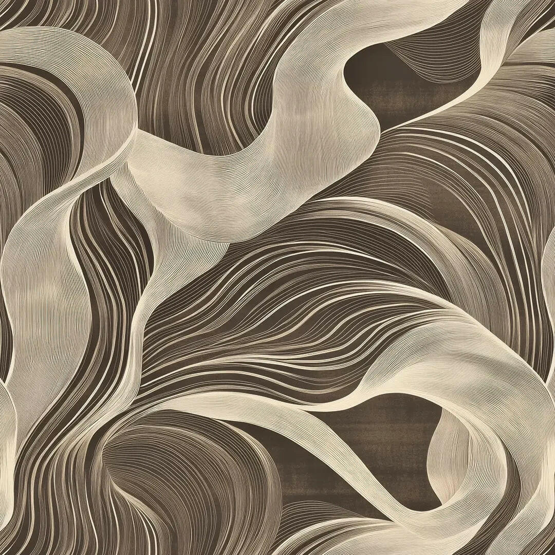 Earthen Flow Wall Mural - WallCreatives