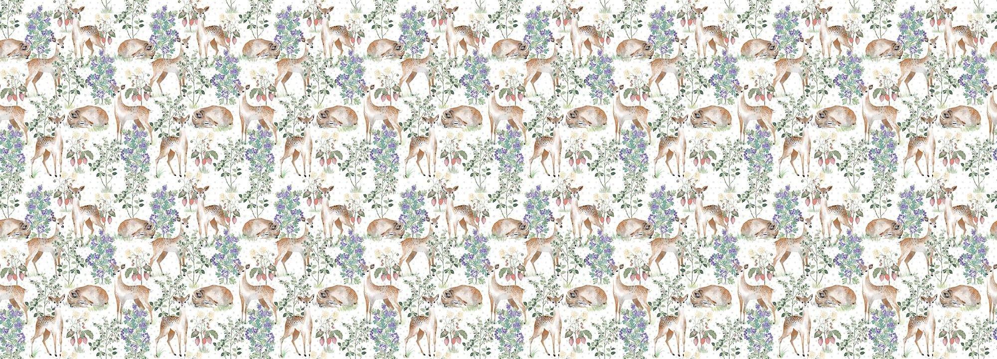 Anca's Fawn In White Wallpaper Vladila