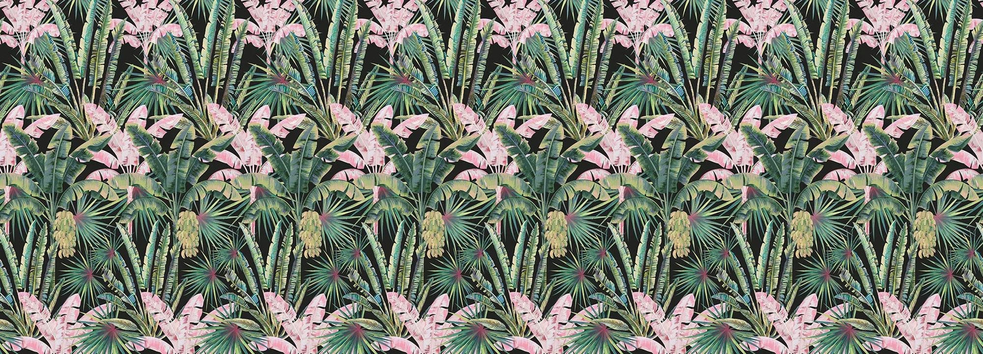 Blush Groove in black Wallpaper Vladila