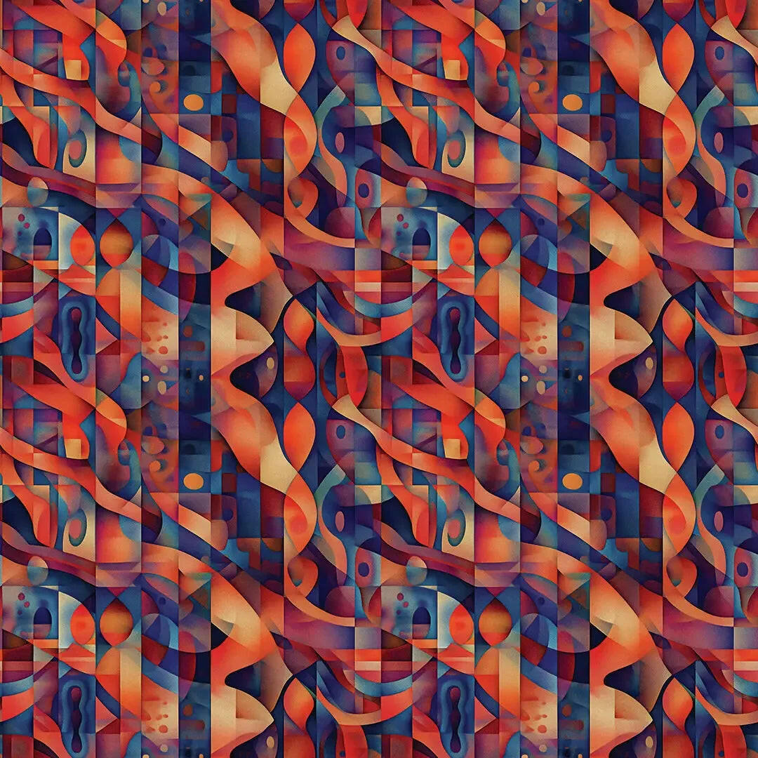 sunset cityscape rhapsody - wallcreatives