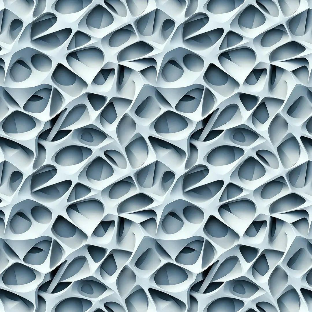 Sculpted Cellular Cloud Wallpaper - WallCreatives