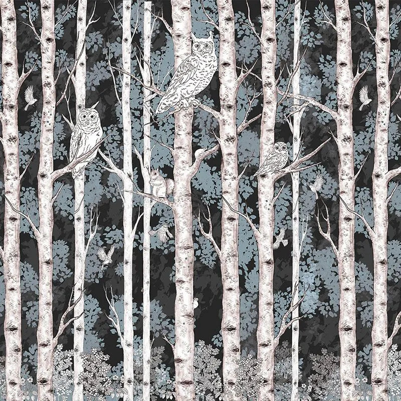 Sarah's Guardians-Night Time In Blue Wallpaper Vladila