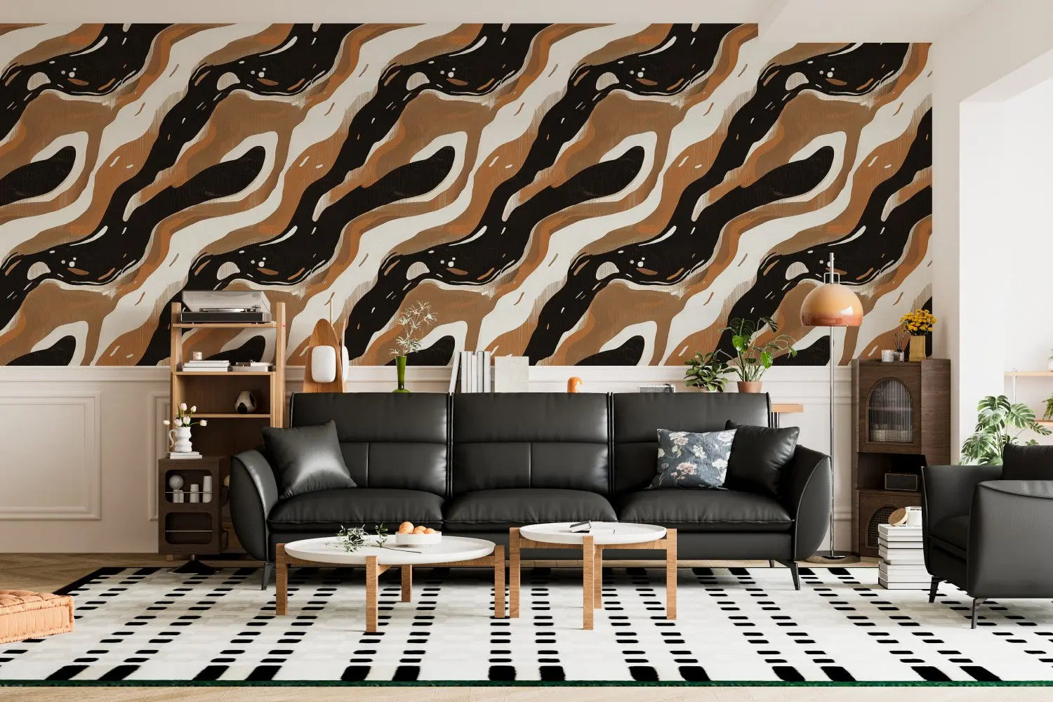 Terra Currents Wall Mural WallCreatives