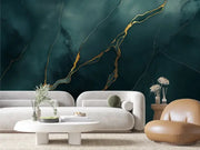 Veridian Goldstream Luxury Mural - WallCreatives