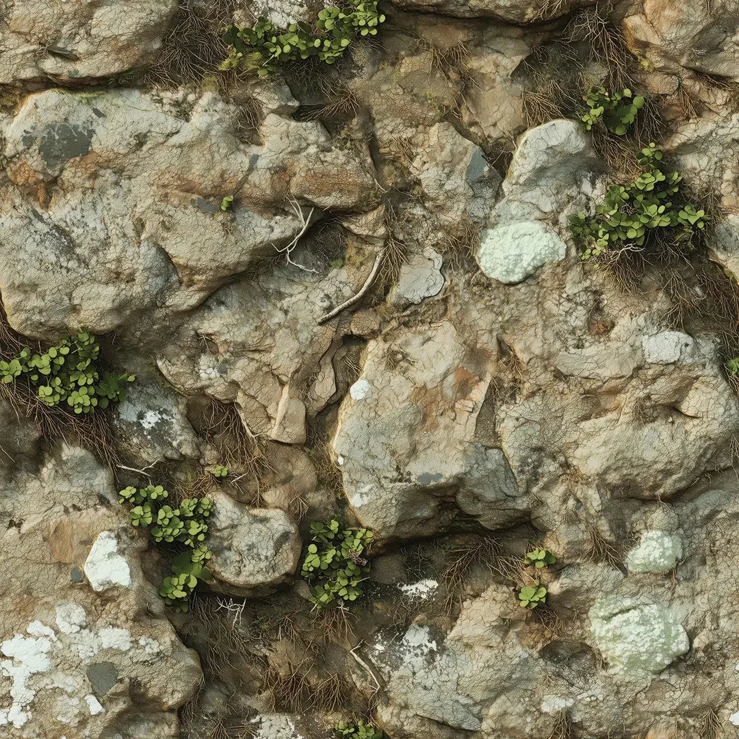 ancient stone and new growth - wallcreatives