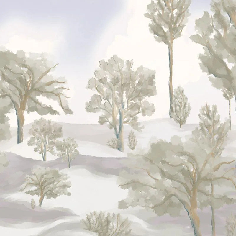Foggy forest (light) Wallpaper Vladila