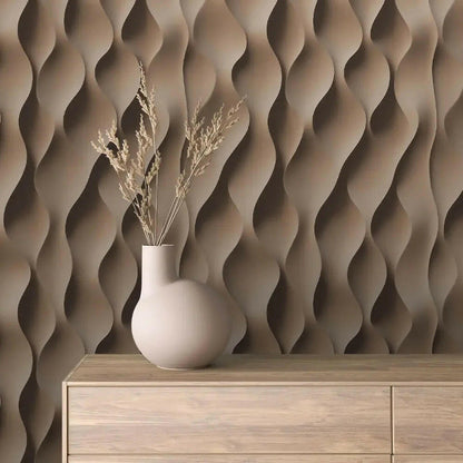 Sculpted Desert Sands Wallpaper - WallCreatives