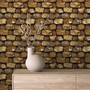 El Dorado Gilded Bricks - WallCreatives