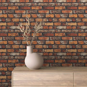Old Town Terracotta Brick - WallCreatives