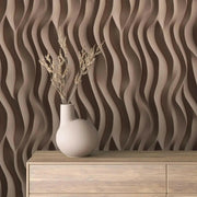 Sculpted Desert Waves - WallCreatives