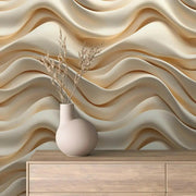 Whispering Cream Dunes - WallCreatives