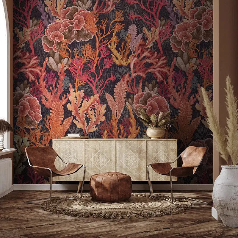 Corallium Cuvier red Wallpaper Vladila