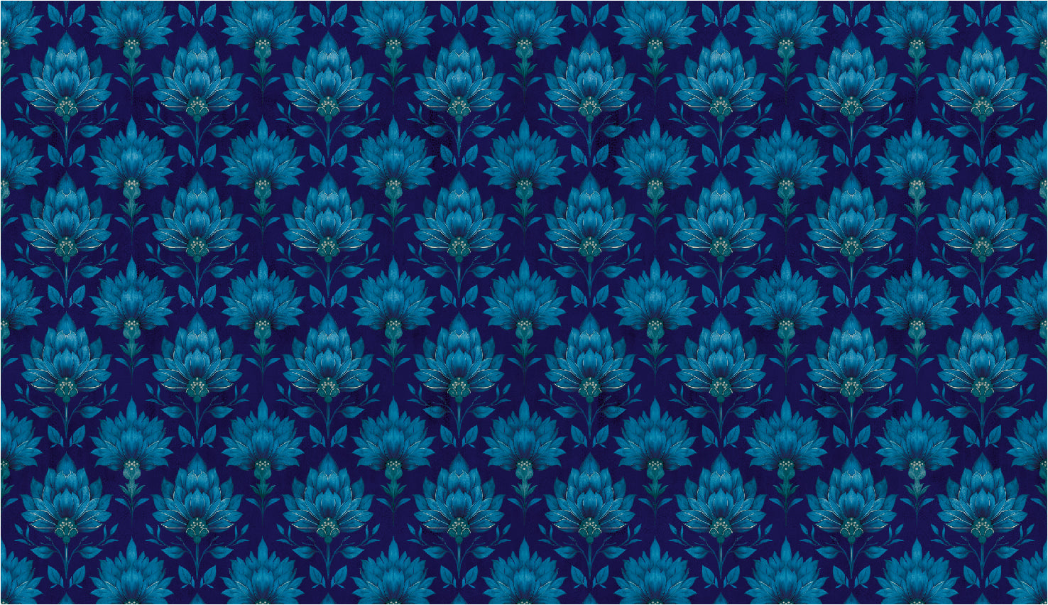 Ophelia's Veil carpet blue Vladila