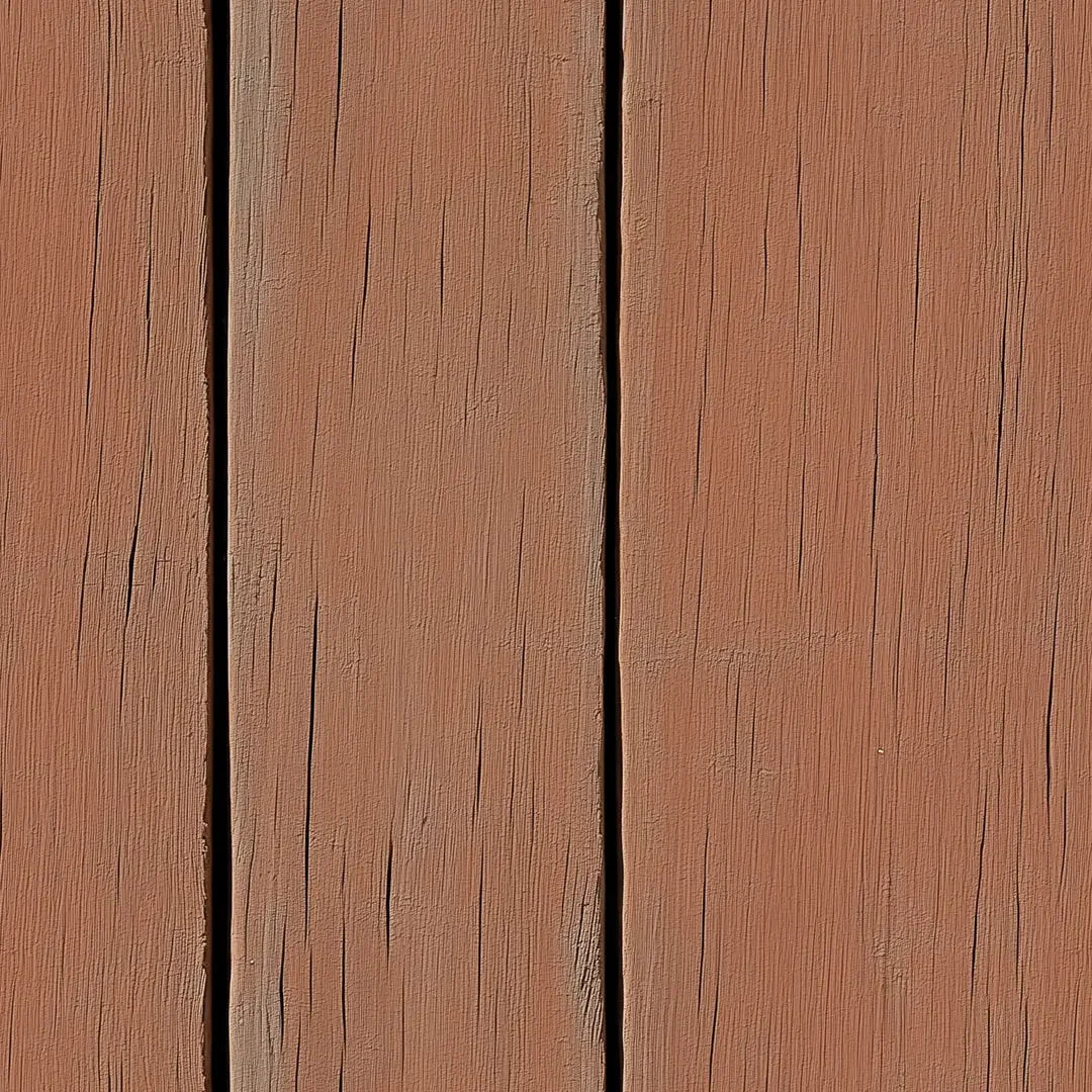 Rustic Terracotta Timber Wall - WallCreatives