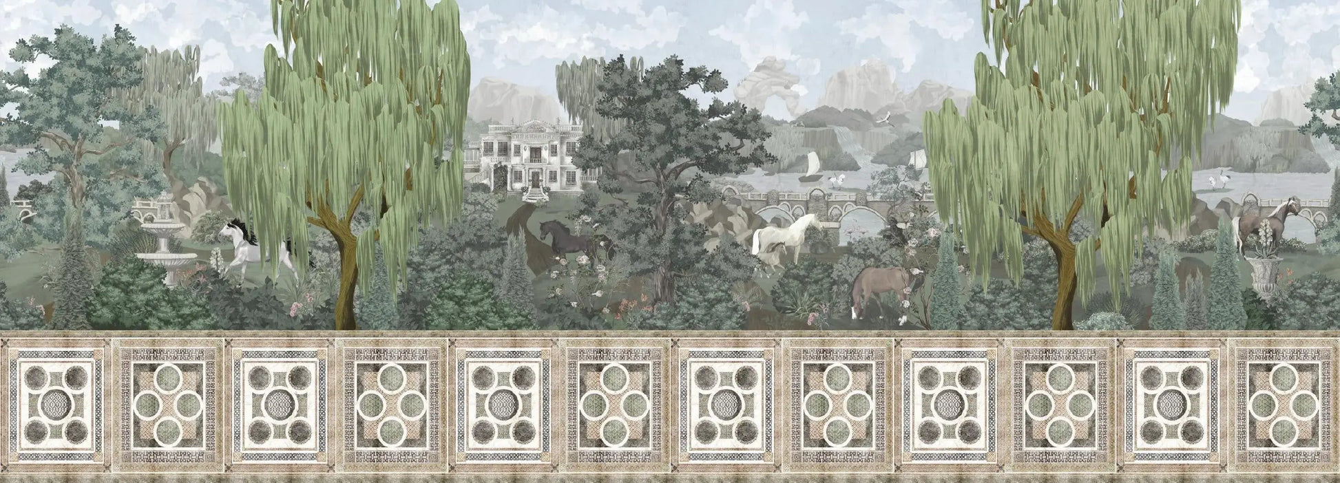 Bronco Garden Wallpaper Vladila