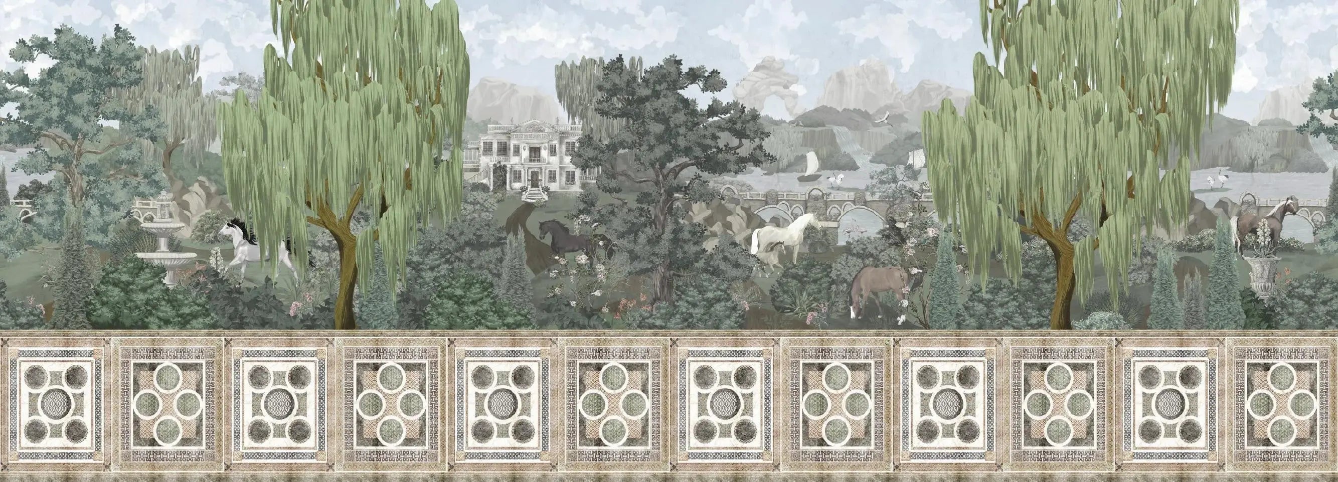 Bronco Garden Wallpaper Vladila