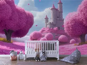 Enchanted Pink Kingdom - WallCreatives