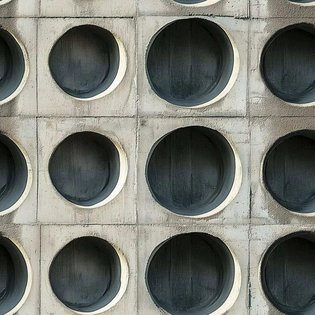 Architectural Concrete Grid - WallCreatives