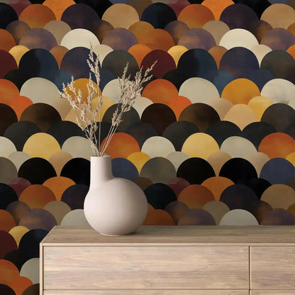 Earthen Scallop Horizon - WallCreatives
