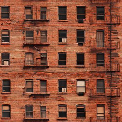 City Tenement Stories Mural - WallCreatives