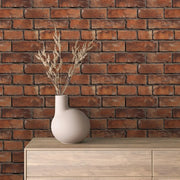 Hearthstone Red Brick Facade - WallCreatives