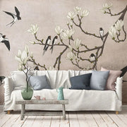 The Land of the Swallows black Wallpaper Vladila