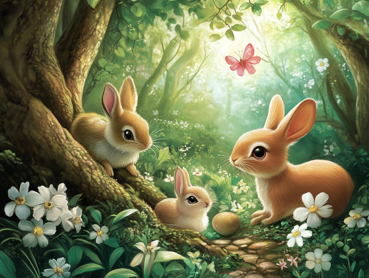whispering woods bunny haven